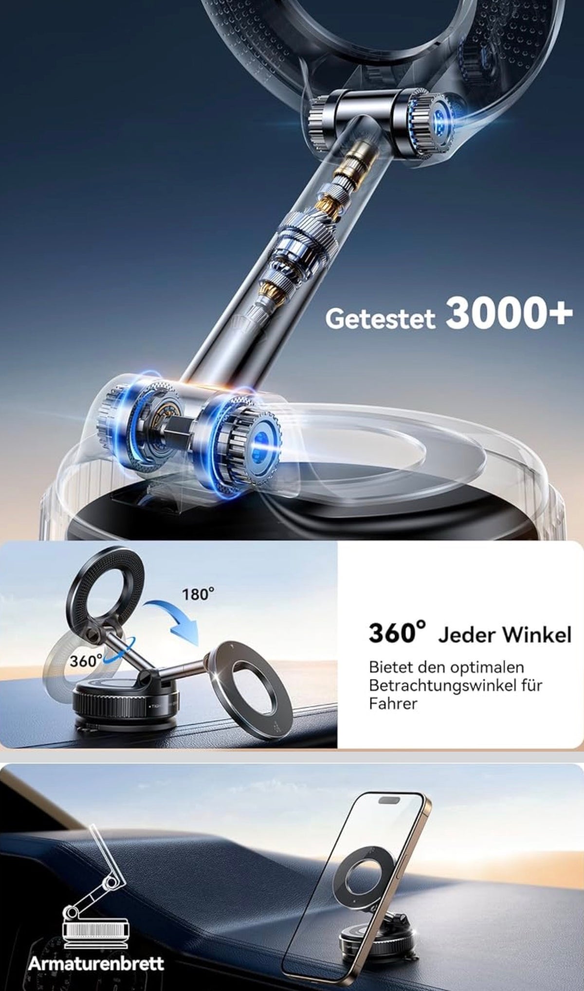 Premium Smartphone Halterung Auto™